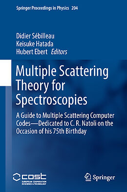 Fester Einband Multiple Scattering Theory for Spectroscopies von 