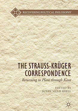 Fester Einband The Strauss-Krüger Correspondence von 