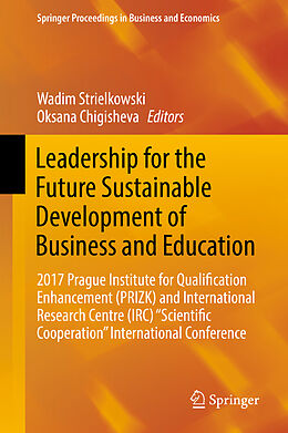 Livre Relié Leadership for the Future Sustainable Development of Business and Education de 