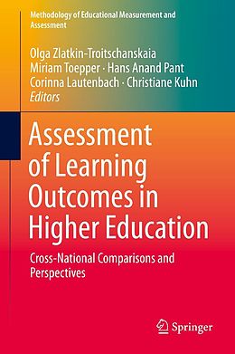 eBook (pdf) Assessment of Learning Outcomes in Higher Education de 