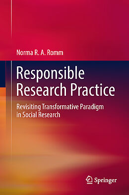 Livre Relié Responsible Research Practice de Norma Ra Romm