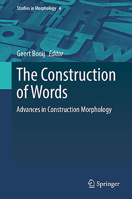 eBook (pdf) The Construction of Words de 