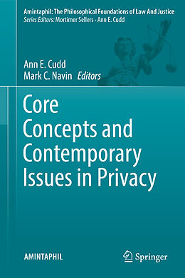 eBook (pdf) Core Concepts and Contemporary Issues in Privacy de 