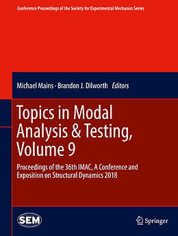 Livre Relié Topics in Modal Analysis & Testing, Volume 9 de 