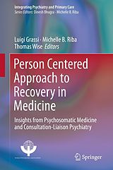 eBook (pdf) Person Centered Approach to Recovery in Medicine de 