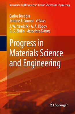 Livre Relié Progress in Materials Science and Engineering de 