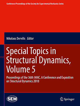 Livre Relié Special Topics in Structural Dynamics, Volume 5 de 