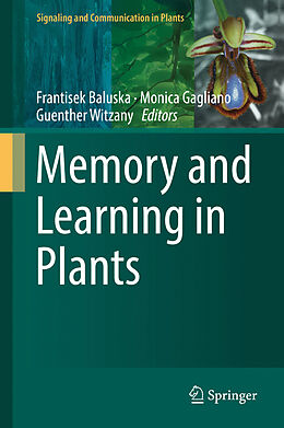 Livre Relié Memory and Learning in Plants de 