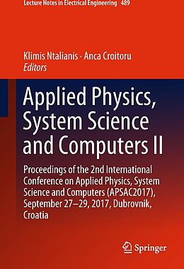 eBook (pdf) Applied Physics, System Science and Computers II de 