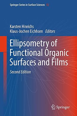 E-Book (pdf) Ellipsometry of Functional Organic Surfaces and Films von 