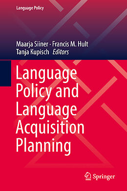 Livre Relié Language Policy and Language Acquisition Planning de 