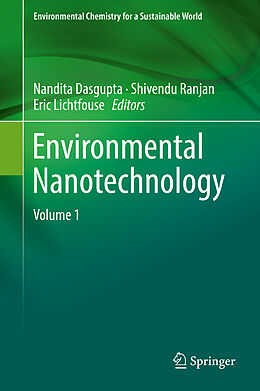 Livre Relié Environmental Nanotechnology de 