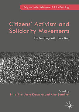 Livre Relié Citizens' Activism and Solidarity Movements de 