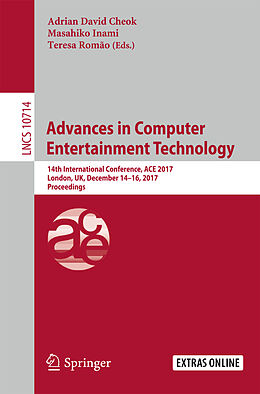 Kartonierter Einband Advances in Computer Entertainment Technology von 