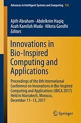 Kartonierter Einband Innovations in Bio-Inspired Computing and Applications von