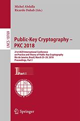 eBook (pdf) Public-Key Cryptography - PKC 2018 de 