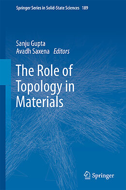 Livre Relié The Role of Topology in Materials de 