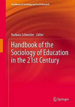 eBook (pdf) Handbook of the Sociology of Education in the 21st Century de 