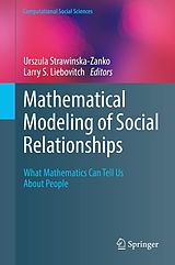 eBook (pdf) Mathematical Modeling of Social Relationships de 