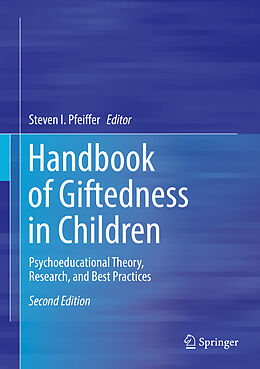 Livre Relié Handbook of Giftedness in Children de 