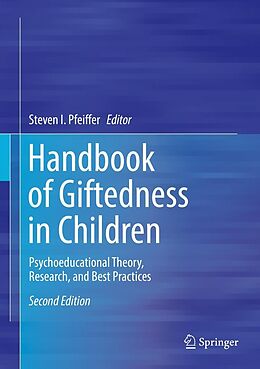 eBook (pdf) Handbook of Giftedness in Children de 