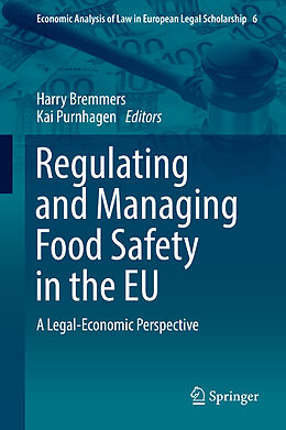 Livre Relié Regulating and Managing Food Safety in the EU de 