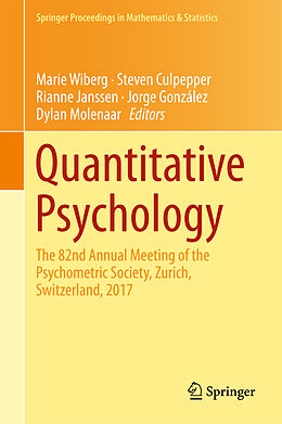 Fester Einband Quantitative Psychology von 