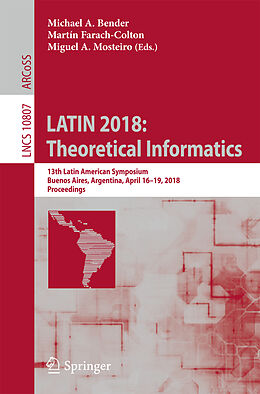 Kartonierter Einband LATIN 2018: Theoretical Informatics von 