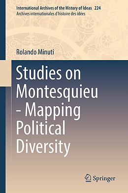 eBook (pdf) Studies on Montesquieu - Mapping Political Diversity de Rolando Minuti