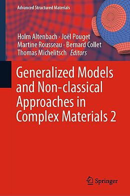 E-Book (pdf) Generalized Models and Non-classical Approaches in Complex Materials 2 von 