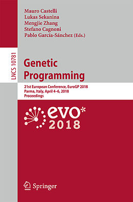 Couverture cartonnée Genetic Programming de 