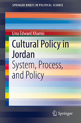 Couverture cartonnée Cultural Policy in Jordan de Lina Edward Khamis