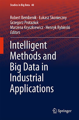 Fester Einband Intelligent Methods and Big Data in Industrial Applications von 
