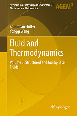 Livre Relié Fluid and Thermodynamics de Yongqi Wang, Kolumban Hutter