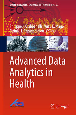 Fester Einband Advanced Data Analytics in Health von 