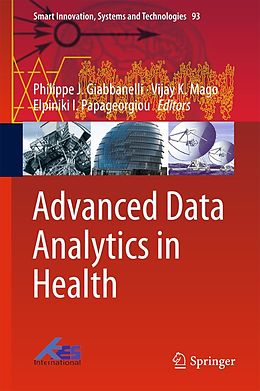 E-Book (pdf) Advanced Data Analytics in Health von 