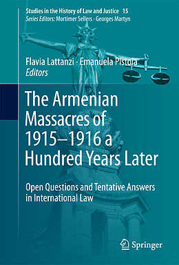 Livre Relié The Armenian Massacres of 1915 1916 a Hundred Years Later de 