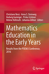 eBook (pdf) Mathematics Education in the Early Years de 