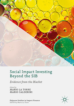 Livre Relié Social Impact Investing Beyond the SIB de 