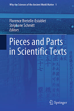 Livre Relié Pieces and Parts in Scientific Texts de 