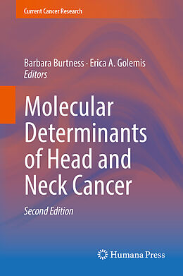 Livre Relié Molecular Determinants of Head and Neck Cancer de 