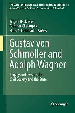 Livre Relié Gustav von Schmoller and Adolph Wagner de 