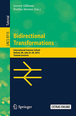 Kartonierter Einband Bidirectional Transformations von 