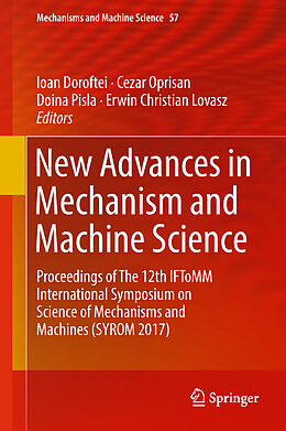 Fester Einband New Advances in Mechanism and Machine Science von 