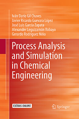 Kartonierter Einband Process Analysis and Simulation in Chemical Engineering von Iván Darío Gil Chaves, Javier Ricardo Guevara López, Gerardo Rodríguez Niño