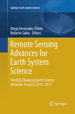 Kartonierter Einband Remote Sensing Advances for Earth System Science von 