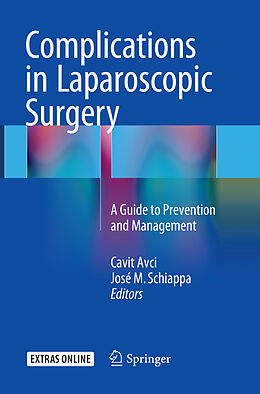 Couverture cartonnée Complications in Laparoscopic Surgery de 