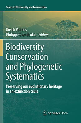 Kartonierter Einband Biodiversity Conservation and Phylogenetic Systematics von 