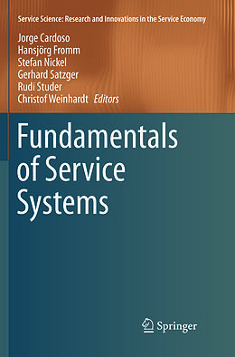 Couverture cartonnée Fundamentals of Service Systems de 