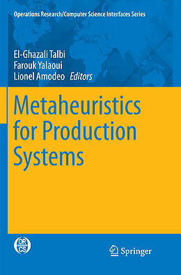 Kartonierter Einband Metaheuristics for Production Systems von 